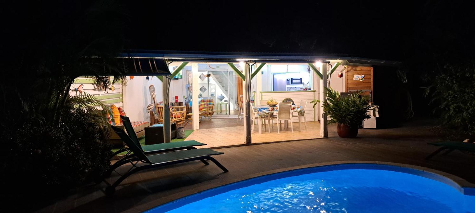 La Flamboyante Villa Saint-Francois  Exterior photo